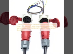 Diseño de cable personalizado para diagnósticos médicos. Cables médicos flexibles de varios núcleos de un fabricante de cables médicos confiable con cableado blindado y terminales de alta precisión.
